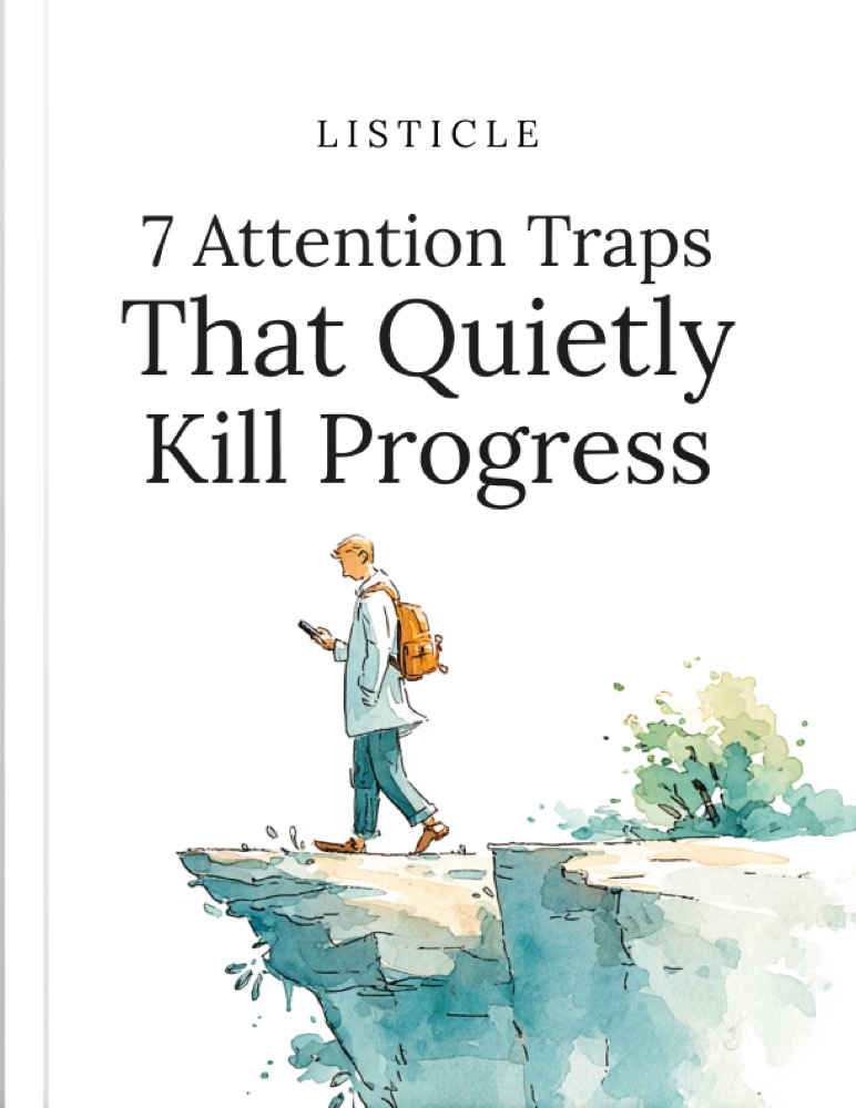7 Attention Traps That Quietly Kill Progress