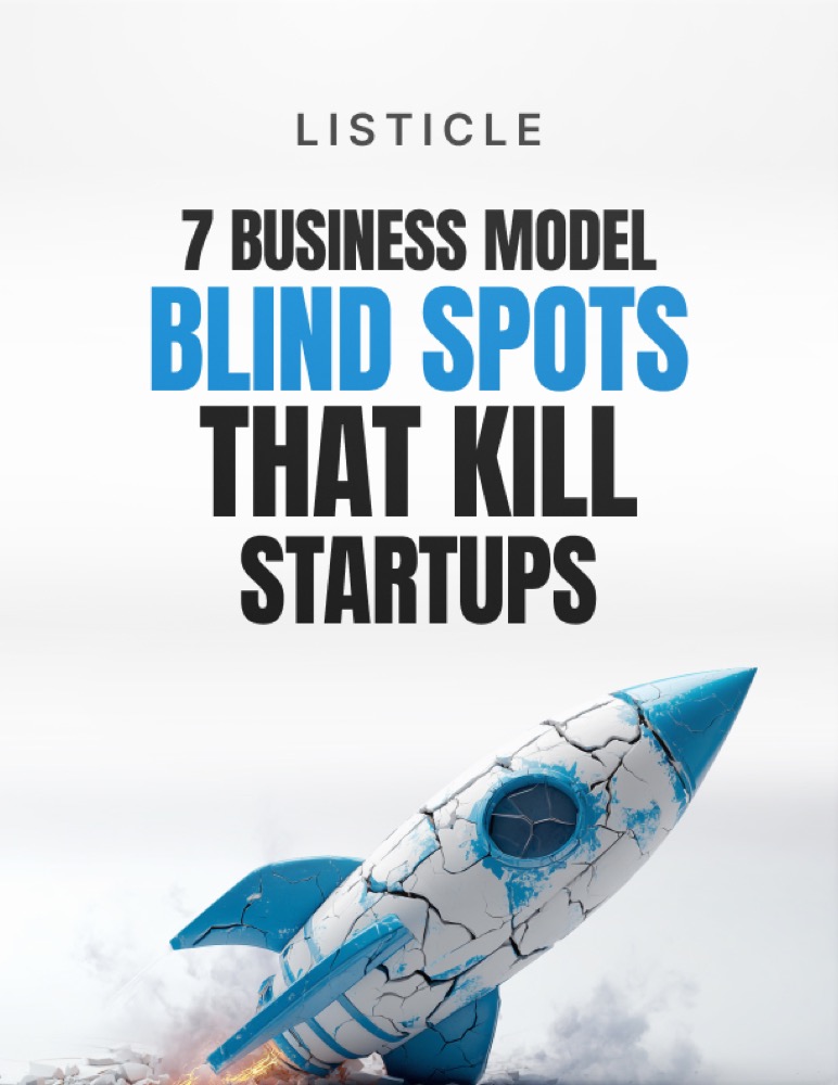7 Business Model Blind Spots That Kill Startups