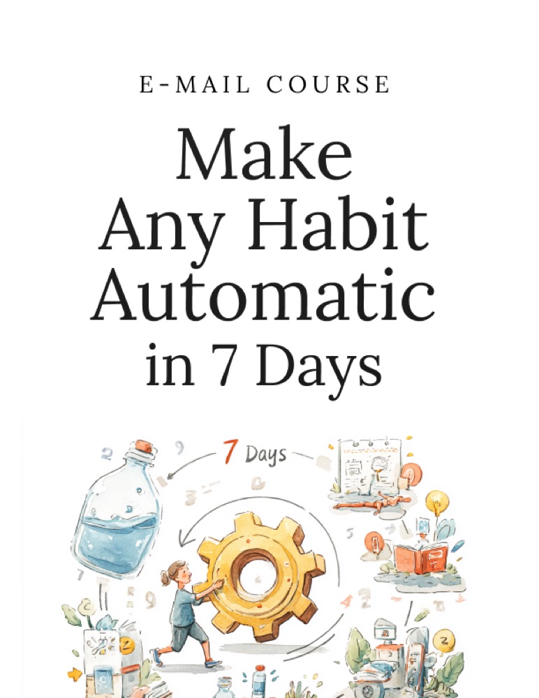 Make Any Habit Automatic in 7 Days