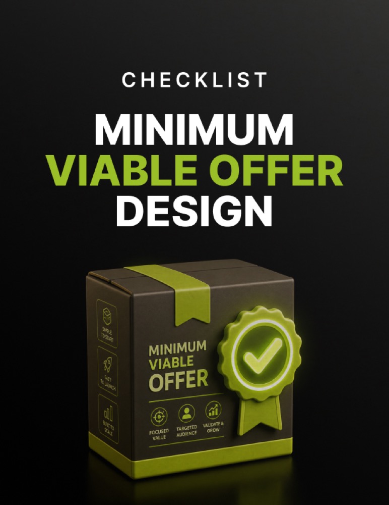 Minimum Viable Offer Design