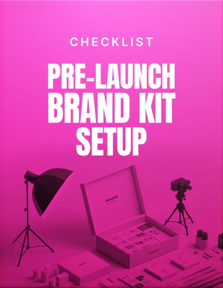 Pre-Launch Brand Kit Setup