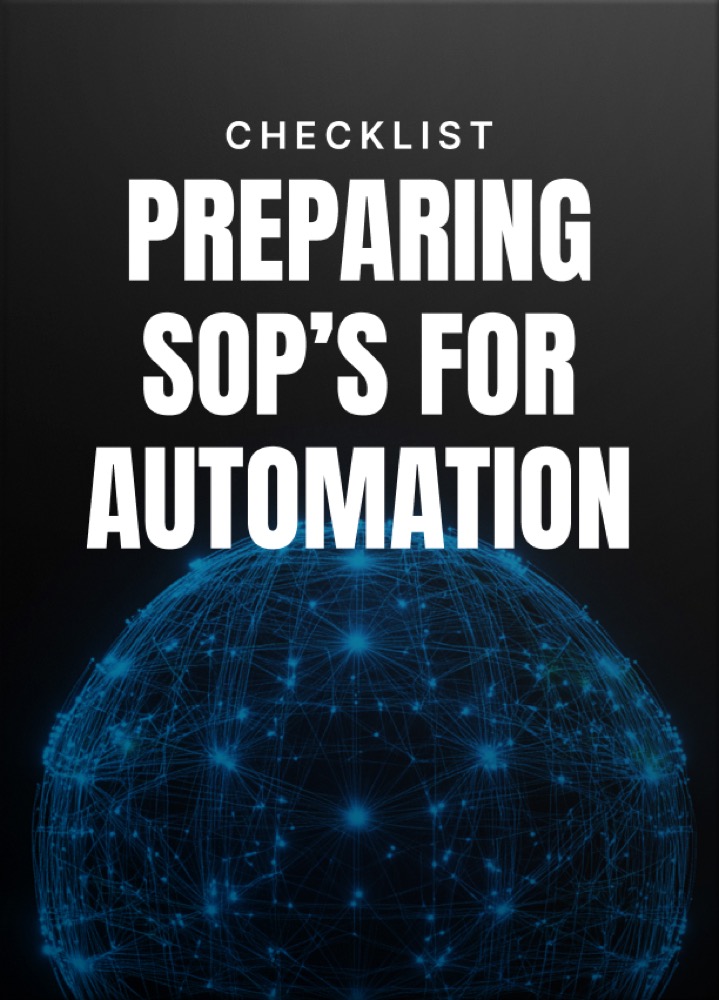 Preparing SOPs for Automation