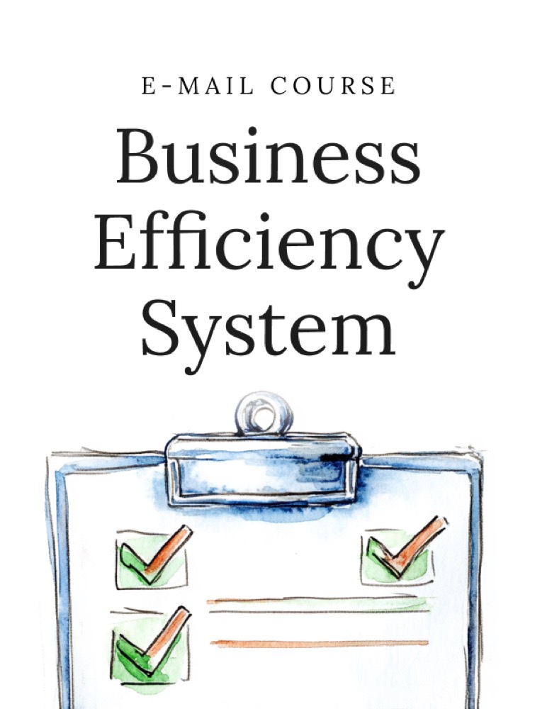Simple Business Efficiency System