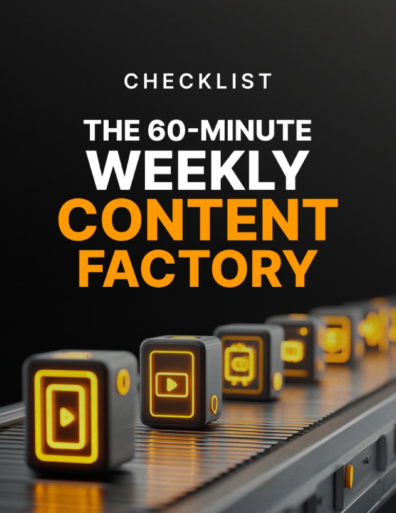 The 60-Minute Weekly Content Factory