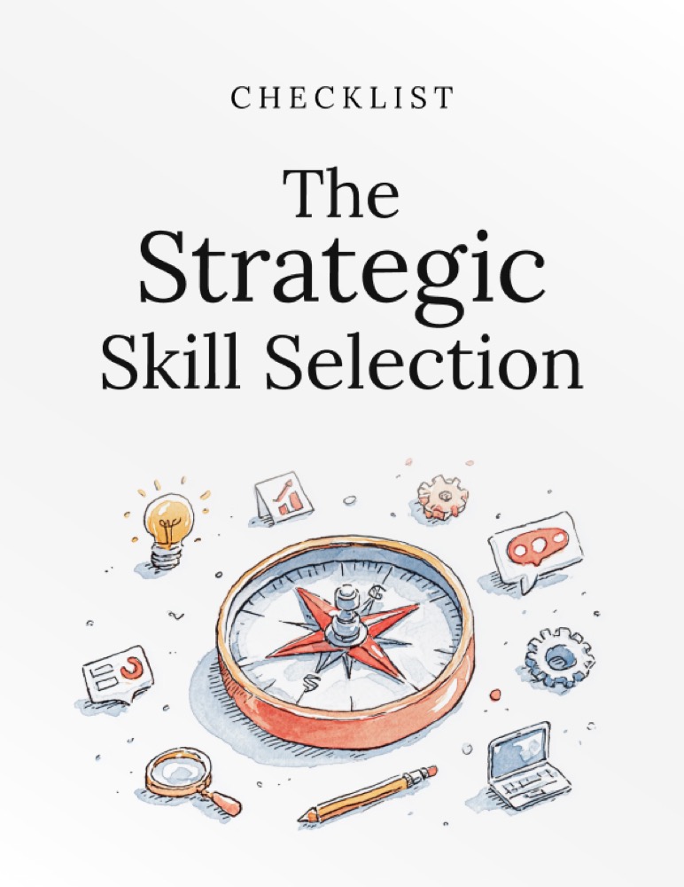 The Strategic Skill Selection
